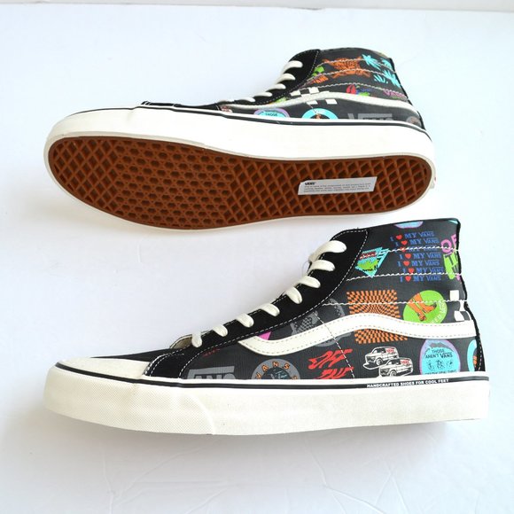 vans sk8 hi Decon 138 V66 black sneaker shoes 13 - Picture 7 of 11